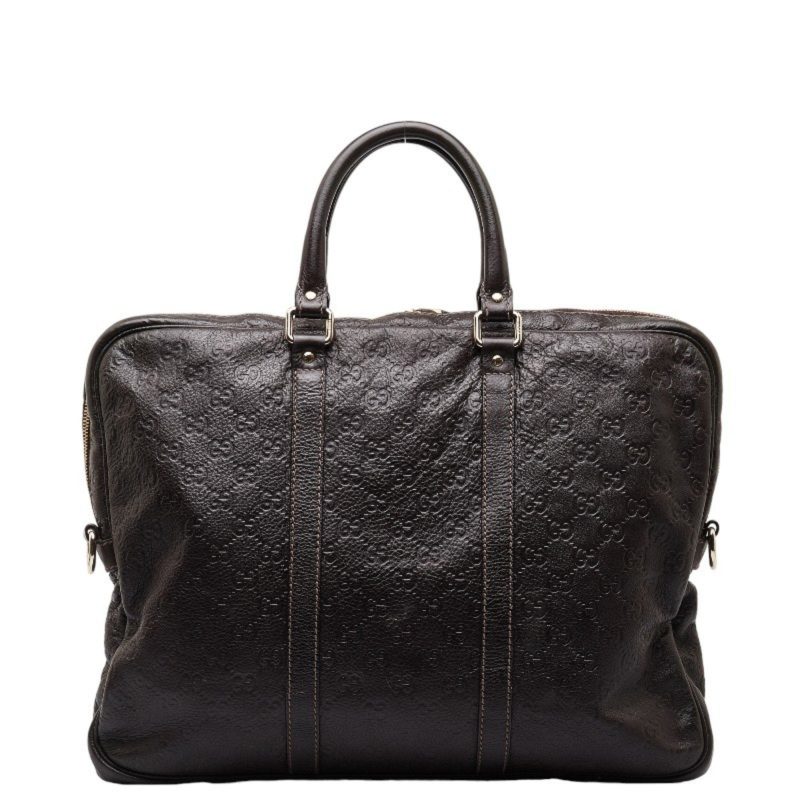 Gucci Guccissima  Leather Briefcase Bag () - Barde - Image 2