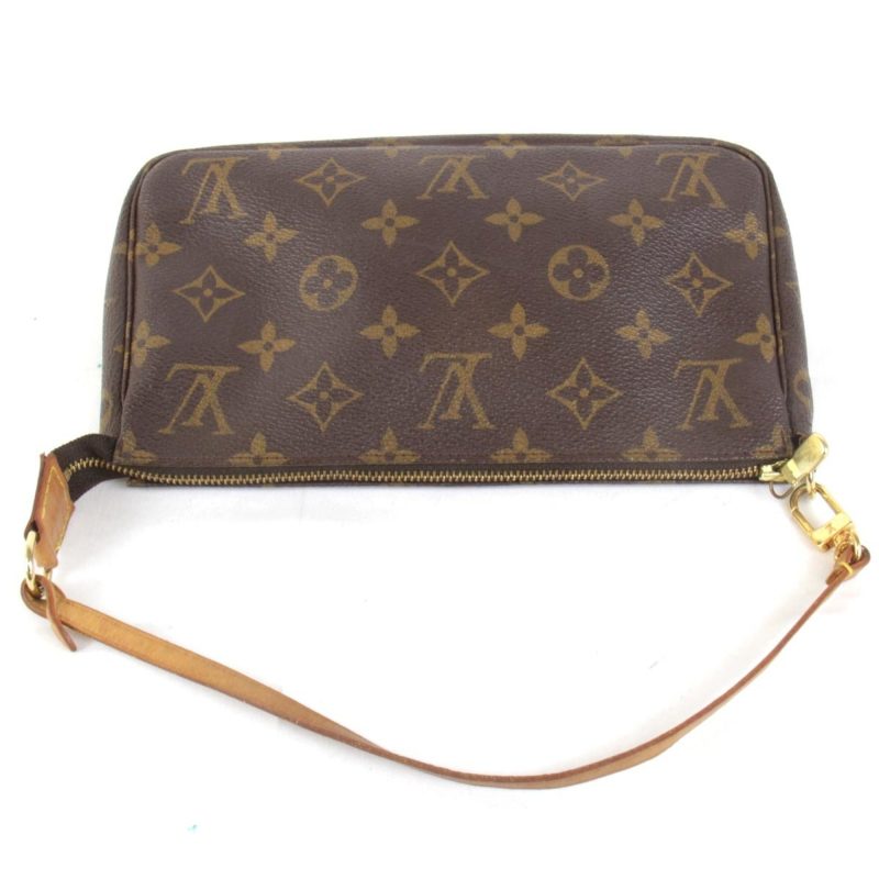 Louis Vuitton Pochette Accessoire  Canvas Clutch Bag - Barde - Image 4
