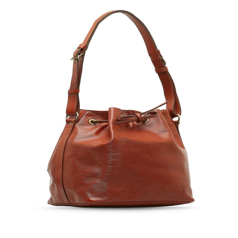 Louis Vuitton Petit Noé  Leather Shoulder Bag - Barde - Image 4