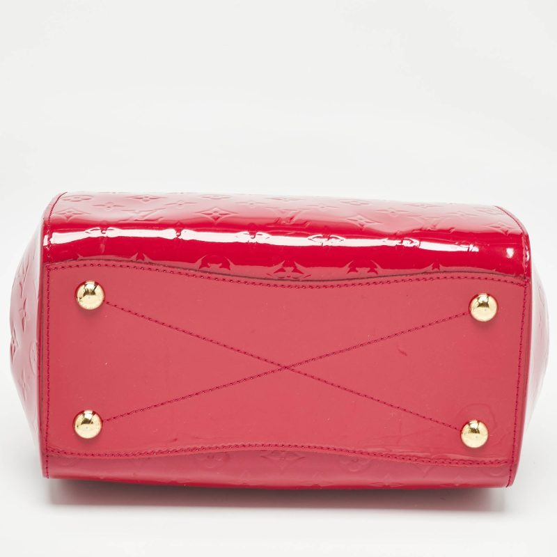 Louis Vuitton Rose Pop Monogram Vernis Montana Bag - Barde - Image 5