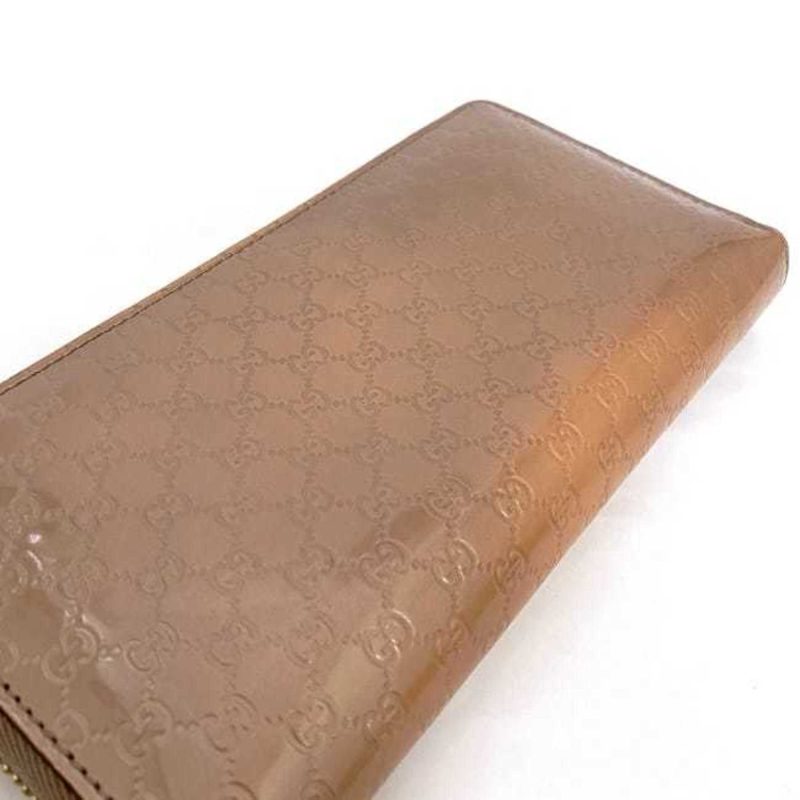 Gucci Microguccissima  pink Patent Leather Long Wallet (Bi-Fold) (Pre-Owned) - Barde - Image 3