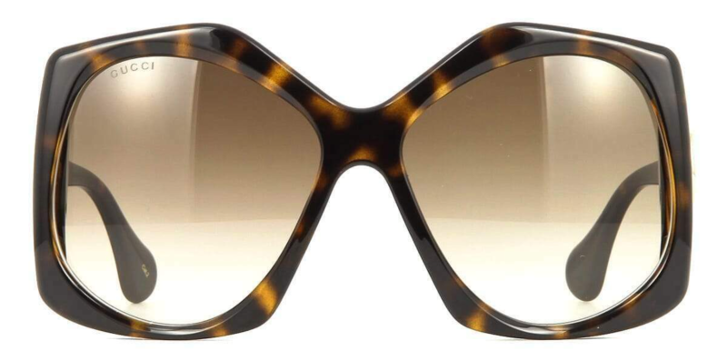 GUCCI Sunglasses Dark Tortoise GG0875S 002, 100% Authentic, For Women, Gucci Eyewear - Barde - Image 2