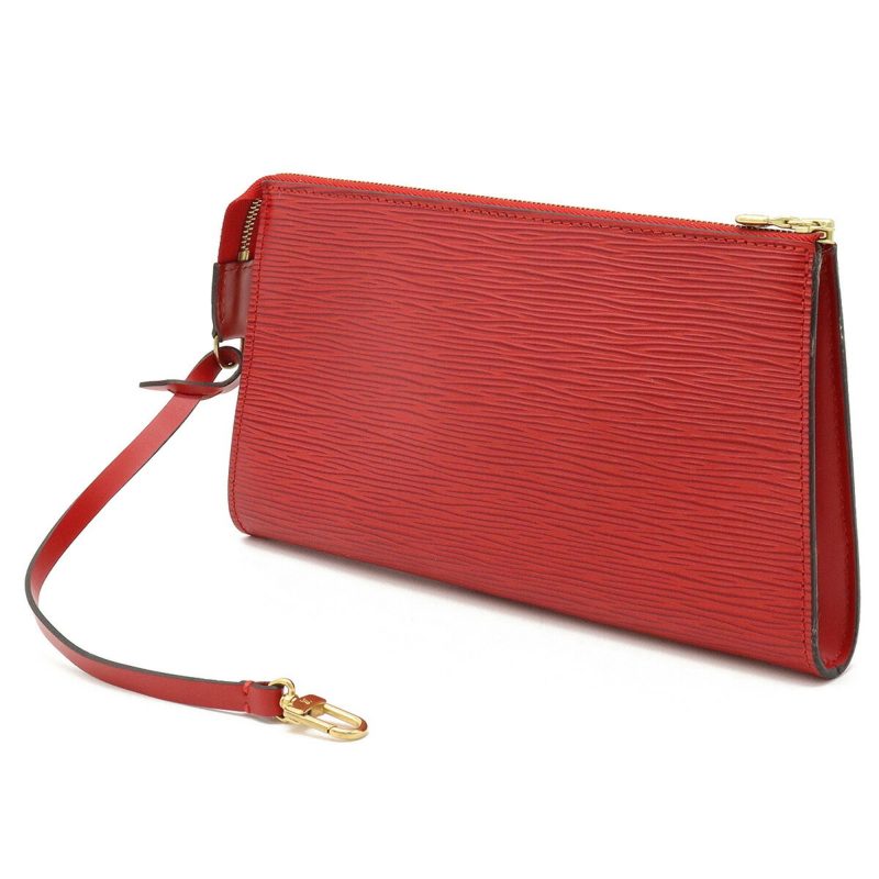Louis Vuitton Pochette Accessoires  Leather Clutch Bag - Barde - Image 2