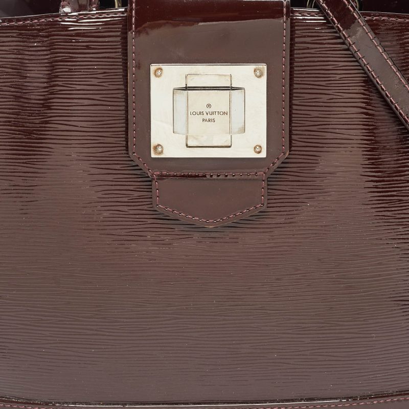 Louis Vuitton Plum Electric Epi Leather Mirabeau Gm Bag - Barde - Image 3