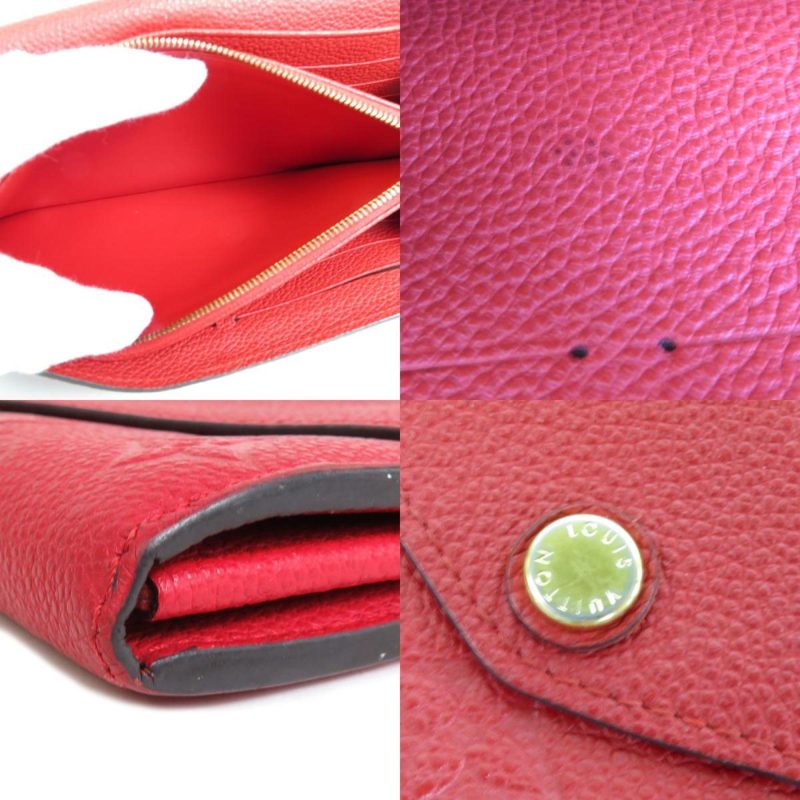 Louis Vuitton Portefeuille Sarah  Canvas Wallet - Barde - Image 5