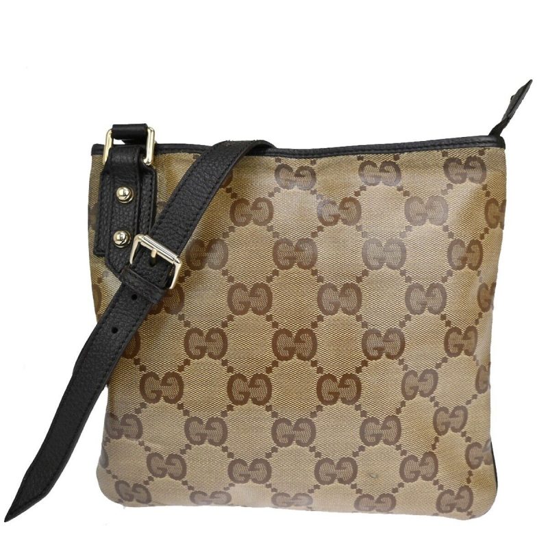 Gucci Gg Crystal  Canvas Shoulder Bag () - Barde