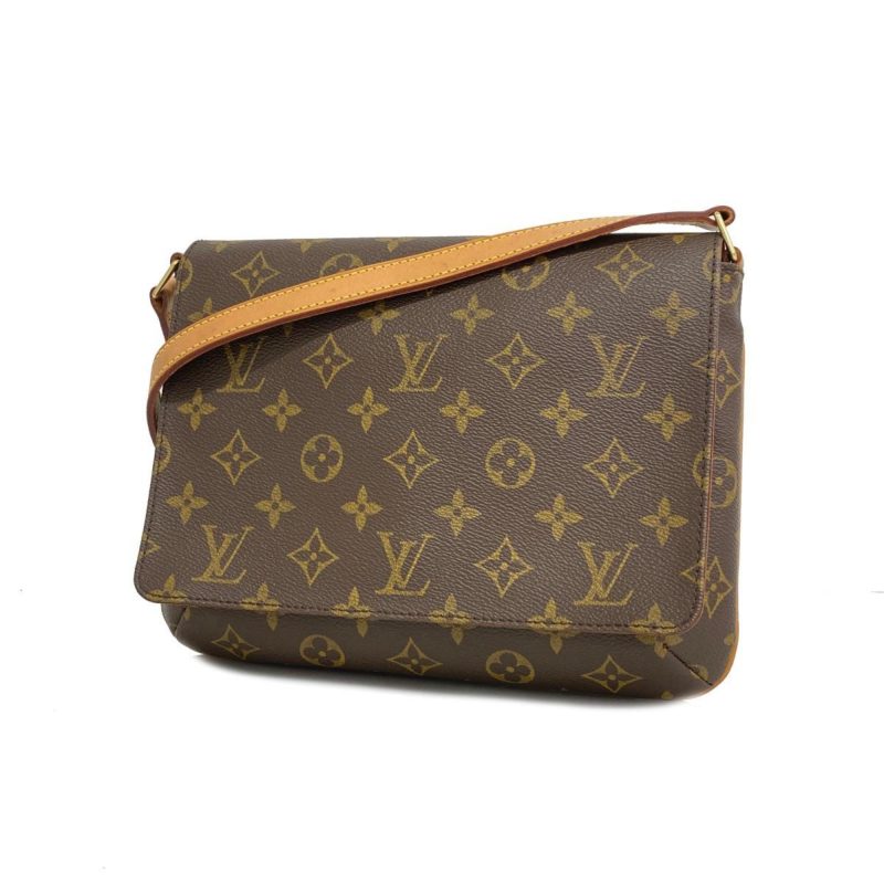 Louis Vuitton Musette Tango  Canvas Shoulder Bag - Barde