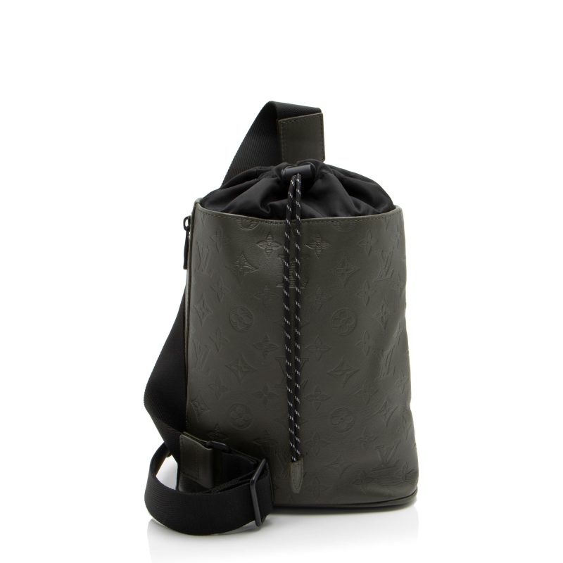 Louis Vuitton Monogram Shadow Chalk Sling Bag - Barde