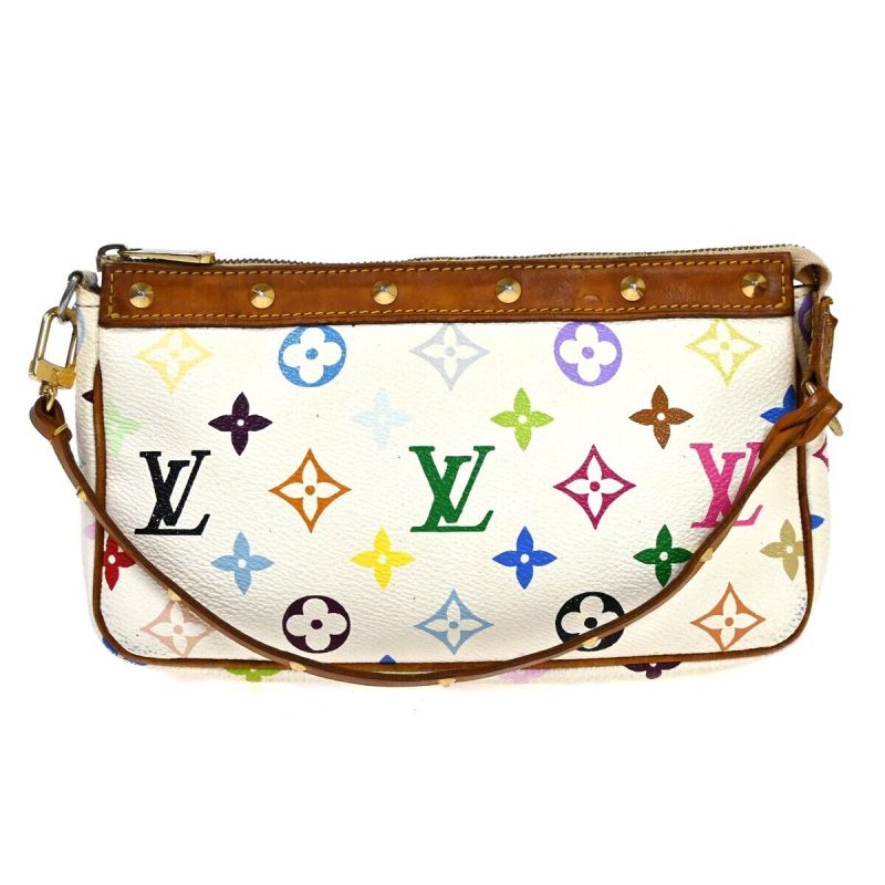 Louis Vuitton Pochette Accessoires  Canvas Clutch Bag - Barde