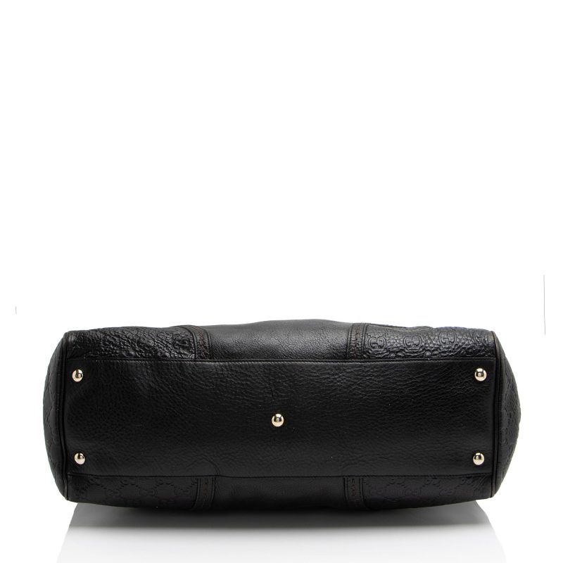 Gucci Leather Signoria Medium Tote - Barde - Image 4