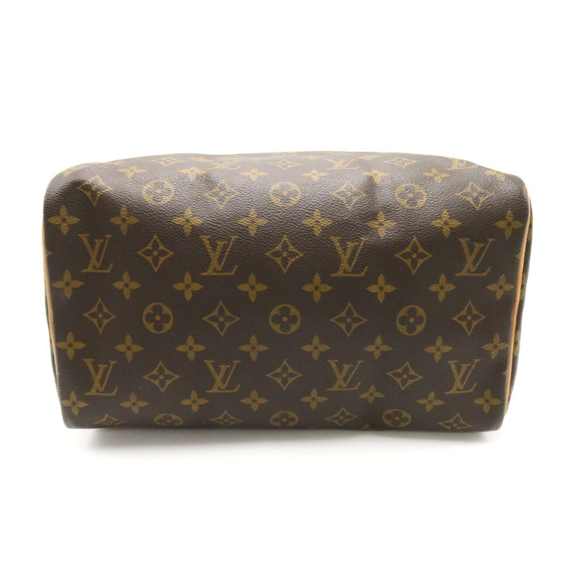Louis Vuitton Speedy 30 Handbag Monogram Brown - Barde - Image 4