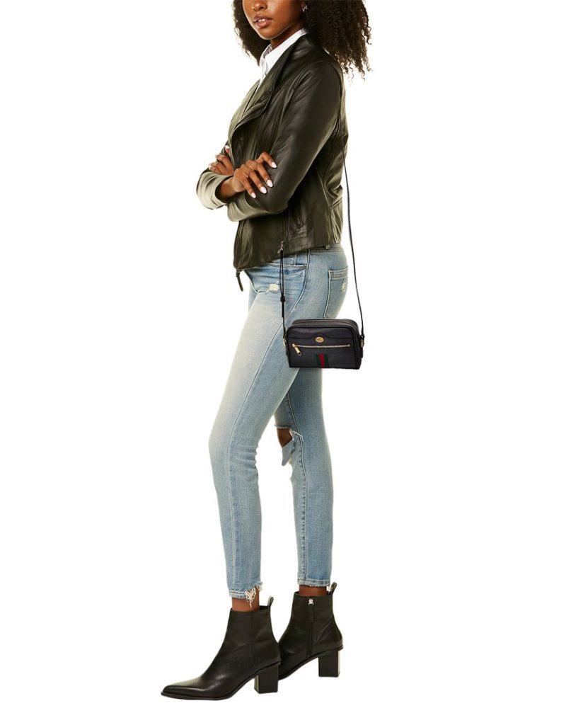 Gucci Ophidia Mini Leather Crossbody - Barde - Image 4