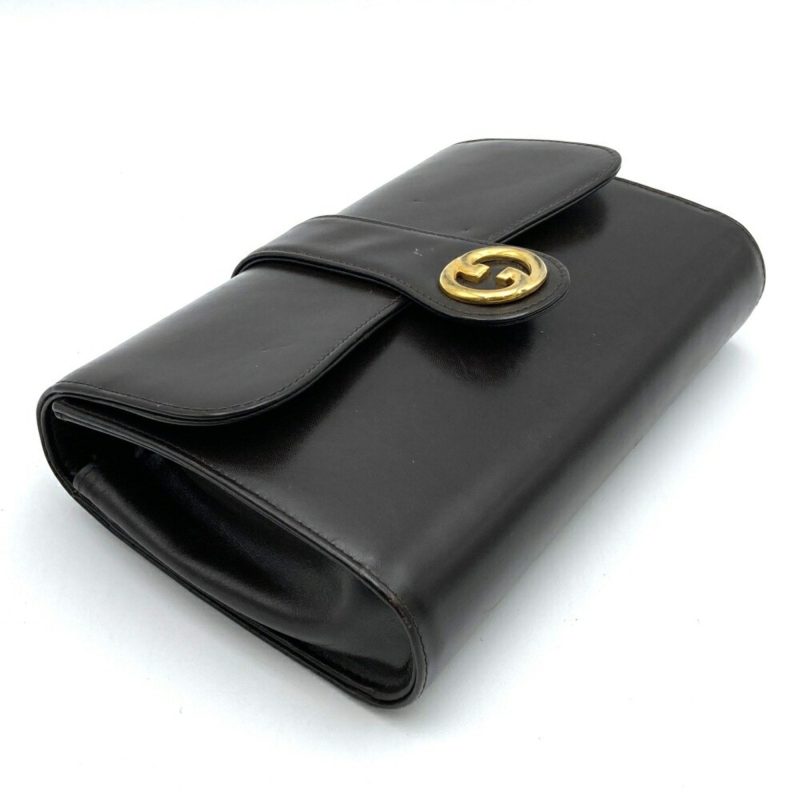 Gucci Old Gucci  Leather Clutch Bag () - Barde - Image 6