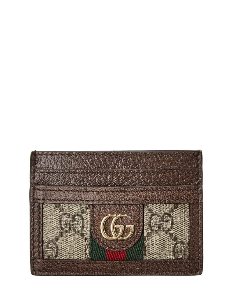 Gucci Ophidia GG Supreme Canvas & Leather Card Case - Barde