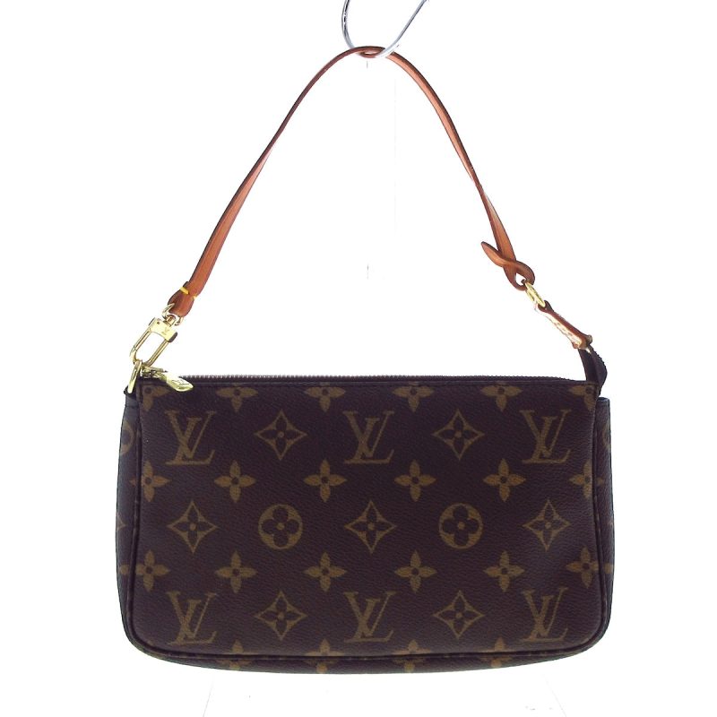 Louis Vuitton Pochette Accessoire  Canvas Clutch Bag - Barde