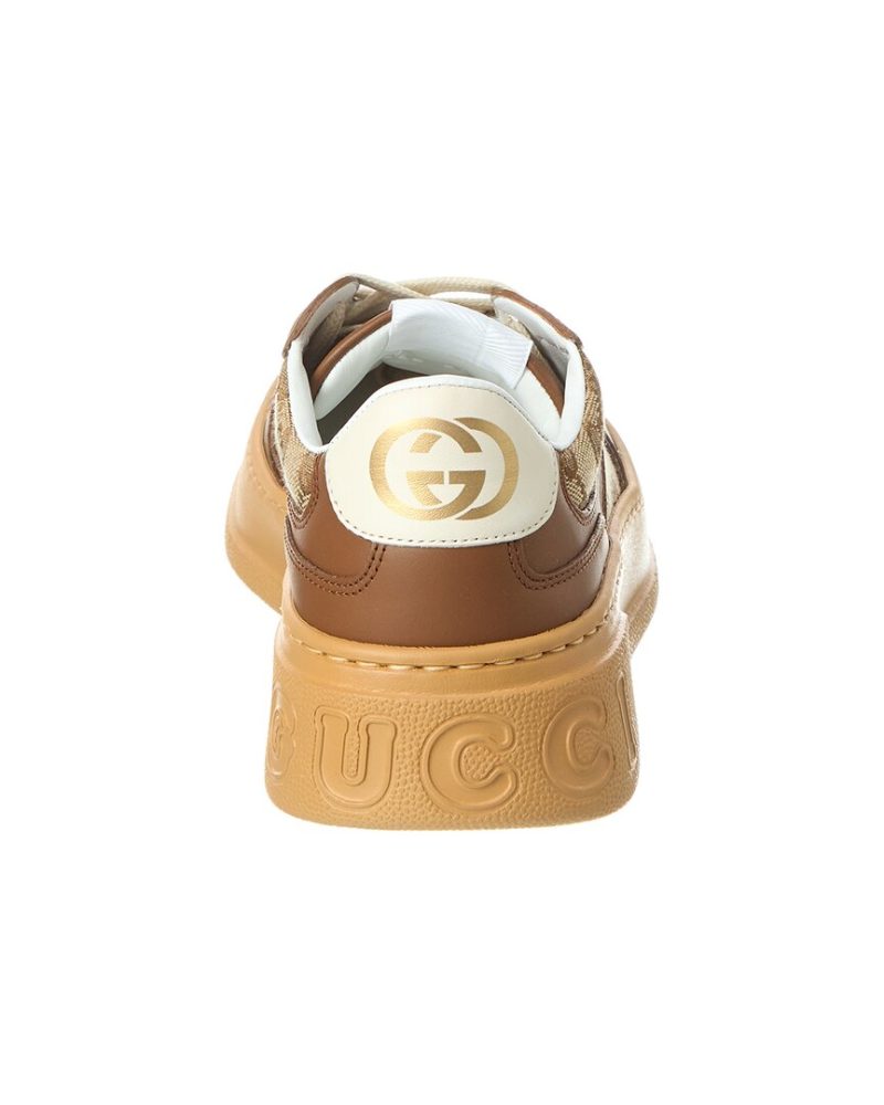 Gucci GG Canvas & Leather Sneaker - Barde - Image 3