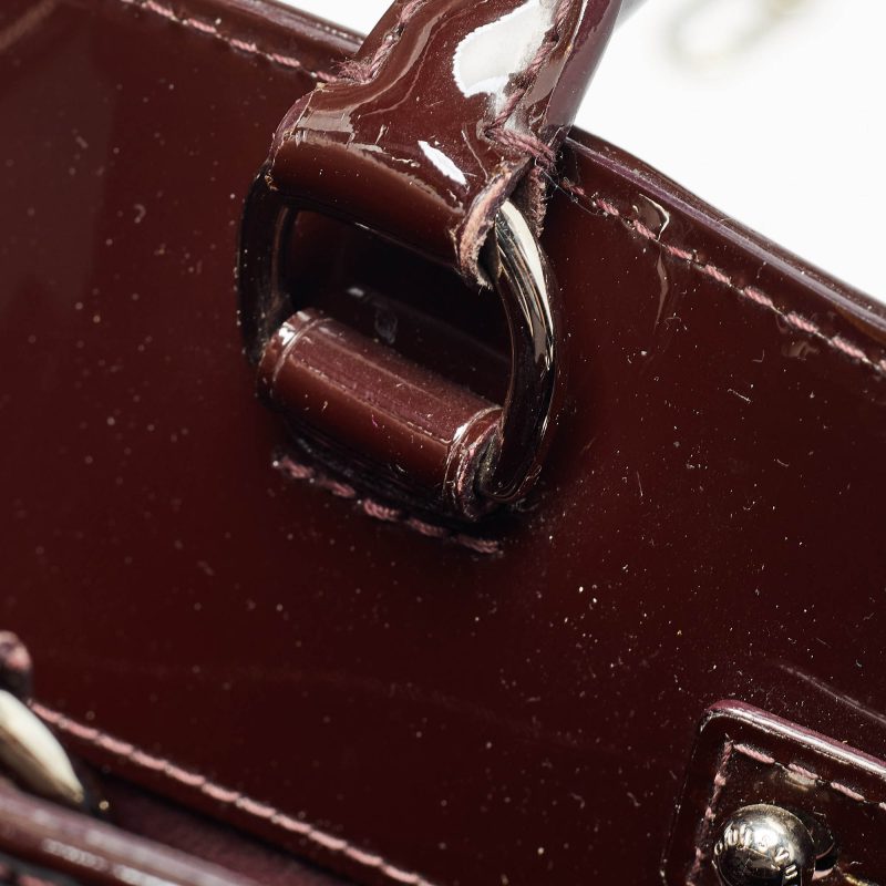Louis Vuitton Plum Electric Epi Leather Mirabeau Gm Bag - Barde - Image 6