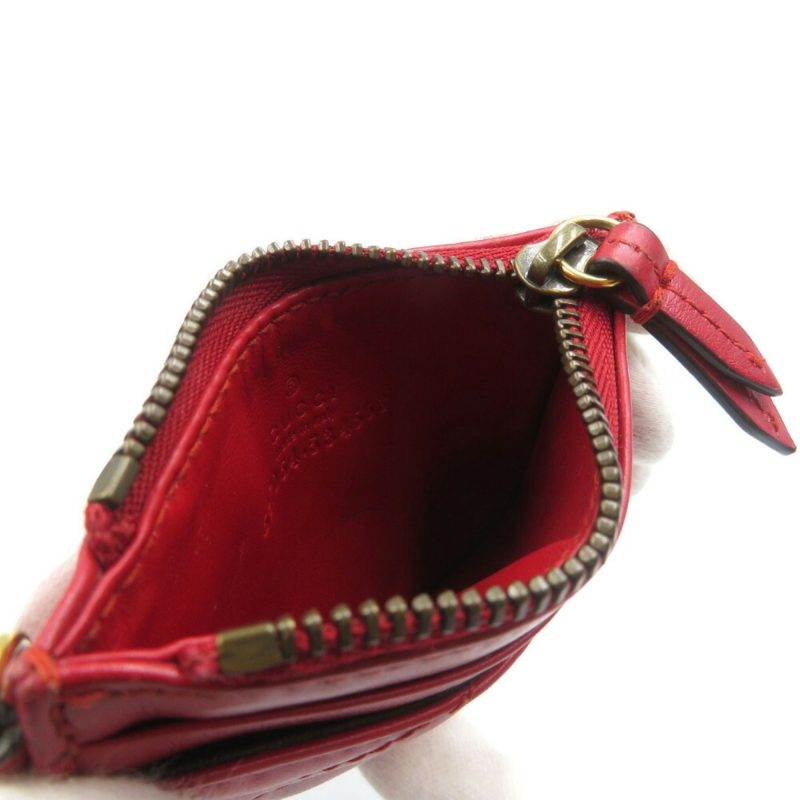Gucci  Leather Coin Purse/Coin Case (Pre-Owned) - Barde - Image 4