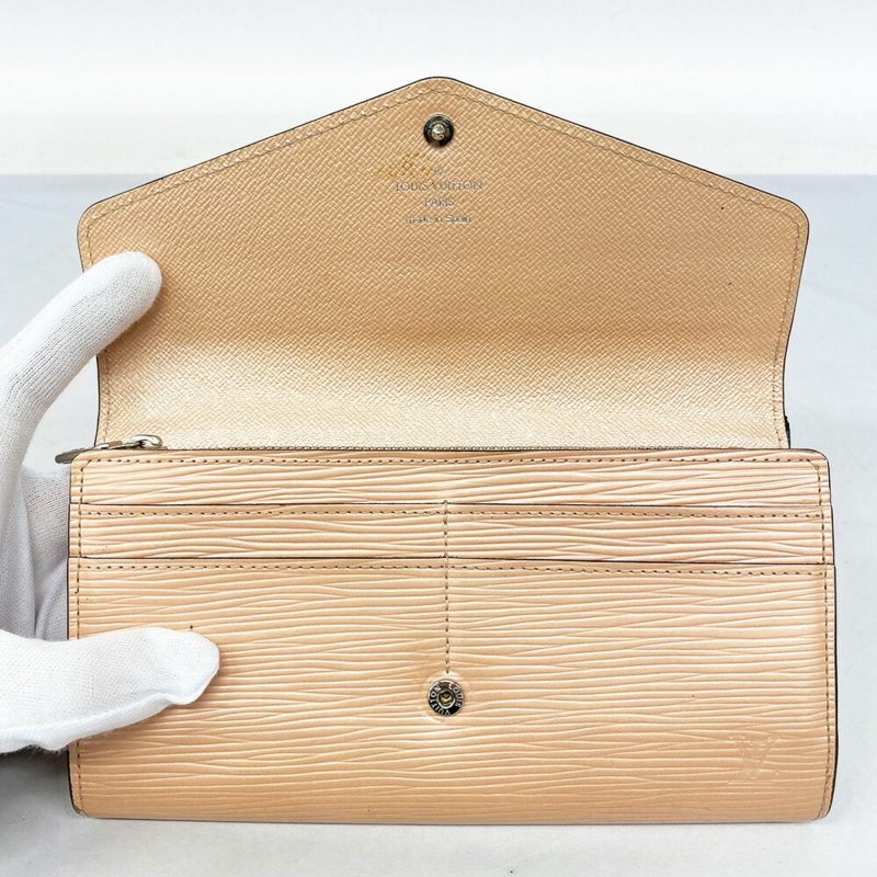 Louis Vuitton Portefeuille Sarah  Leather Wallet - Barde - Image 4