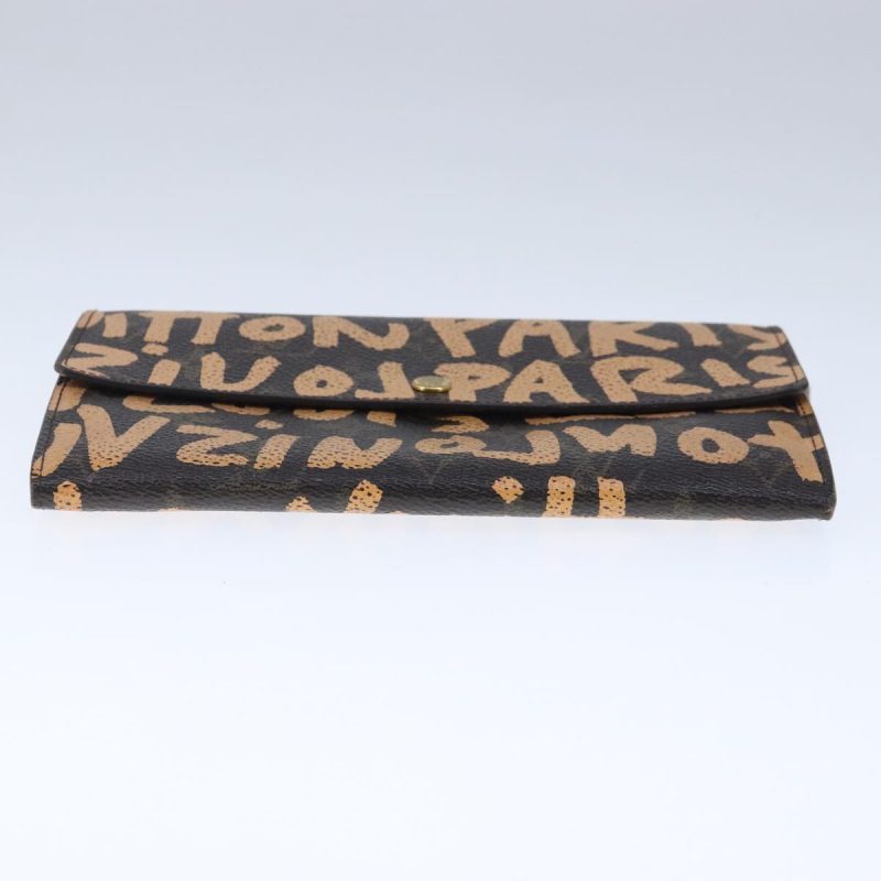 Louis Vuitton Portefeuille Sarah  Canvas Wallet - Barde - Image 6