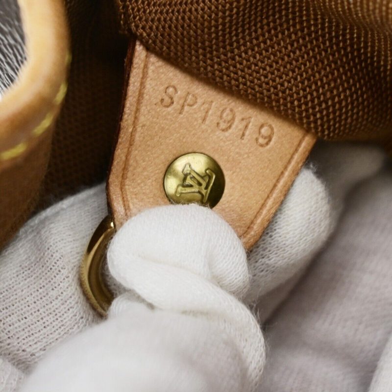 Louis Vuitton Montsouris Gm  Canvas Backpack Bag - Barde - Image 6