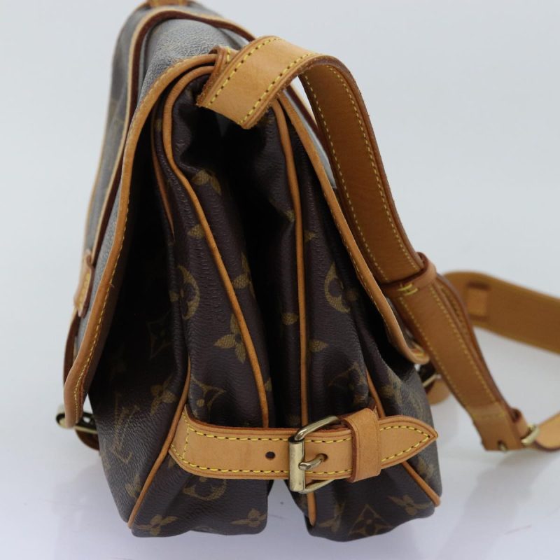 Louis Vuitton Saumur 30  Canvas Shoulder Bag - Barde - Image 4