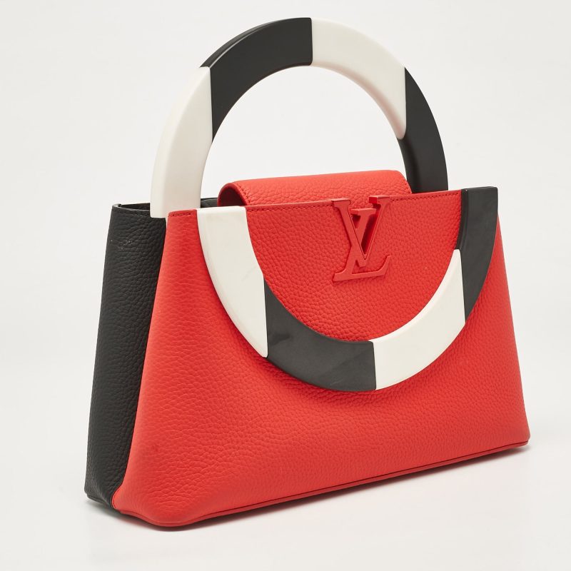 Louis Vuitton Red/black Taurillon Leather Artycapucines Mm Bag - Barde - Image 2
