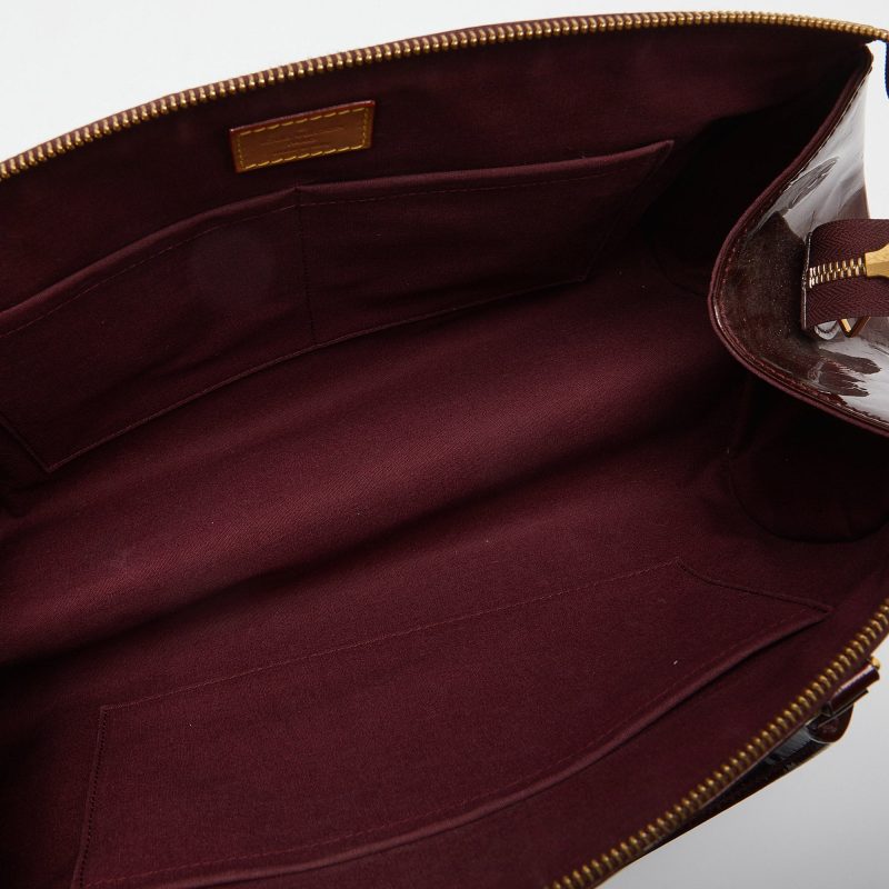 Louis Vuitton Rouge Fauviste Monogram Vernis Sherwood Gm Bag - Barde - Image 6