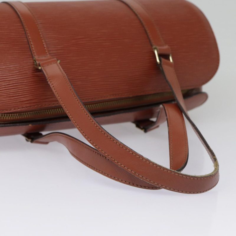 Louis Vuitton Soufflot  Leather Handbag - Barde - Image 5