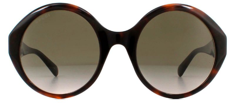 Gucci GG0797SW 002 Oversized Round Sunglasses - Barde