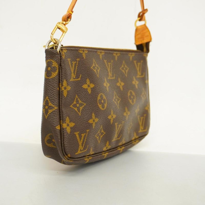 Louis Vuitton Pochette Accessoire  Canvas Clutch Bag - Barde - Image 4