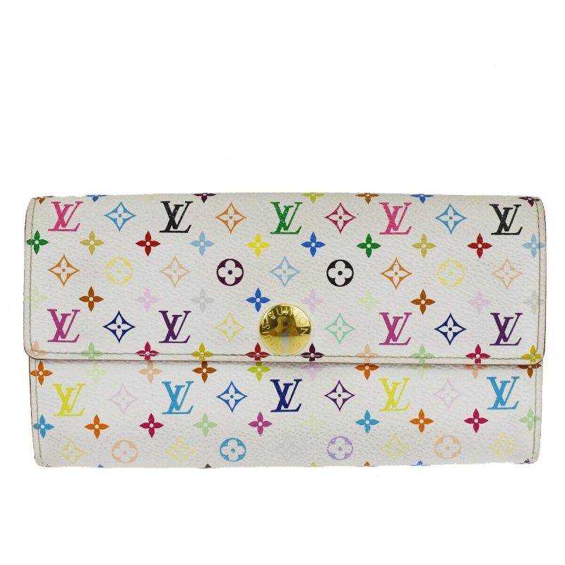 Louis Vuitton Portefeuille Sarah  Canvas Wallet - Barde