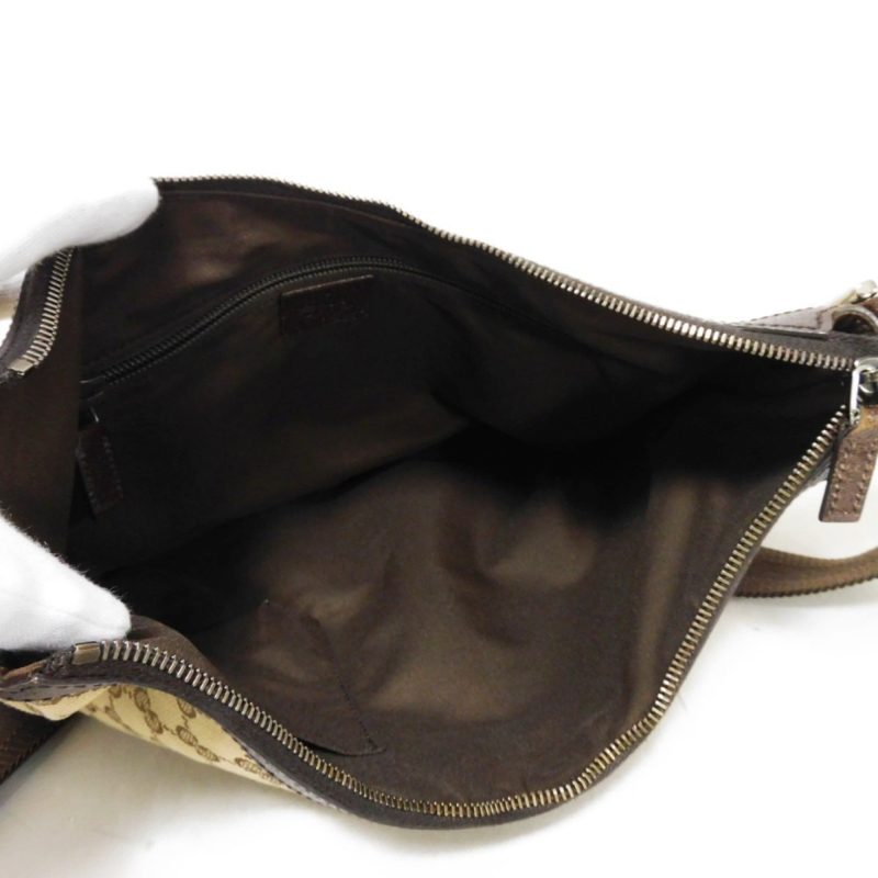 Gucci Gg Canvas  Gg Canvas Leather Messenger Bag Shoulder Bag (Pre-Owned) - Barde - Image 5