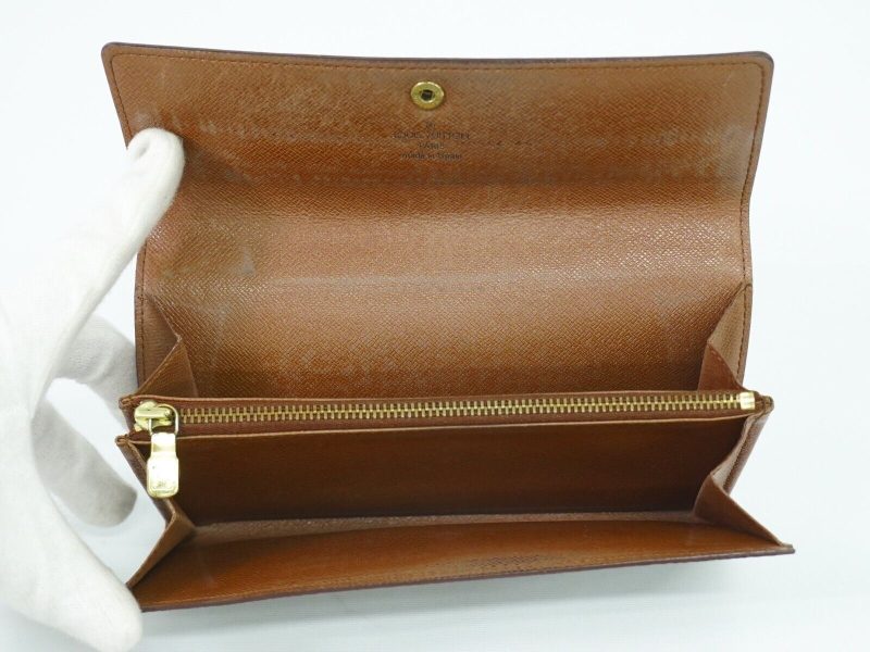 Louis Vuitton Porte Monnaie Cit  Canvas Wallet - Barde - Image 4