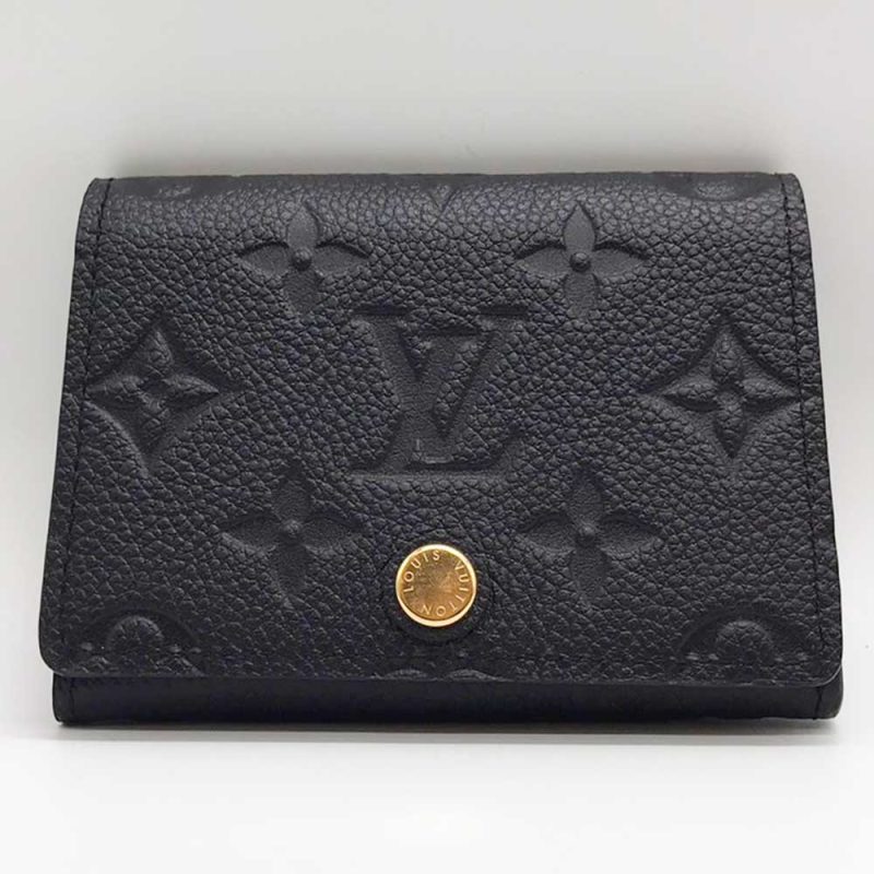 Louis Vuitton Monogram Empreinte Leather Card Case M58456 - Barde