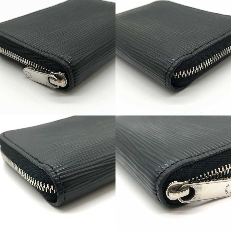 Louis Vuitton Epi Zippy Wallet Coin Purse M60152 Black - Barde - Image 3