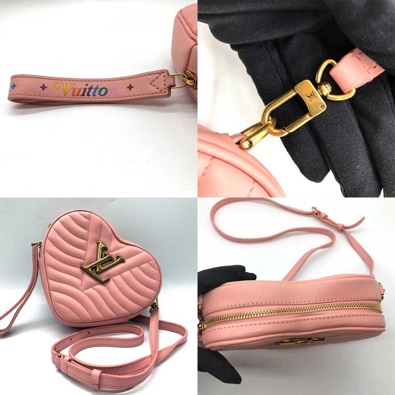Louis Vuitton New Wave Heart Leather Shoulder Bag M53769 - Barde - Image 4
