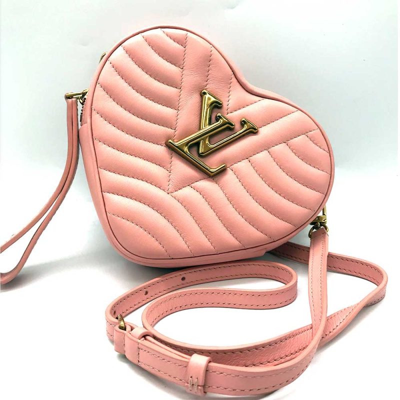 Louis Vuitton New Wave Heart Leather Shoulder Bag M53769 - Barde