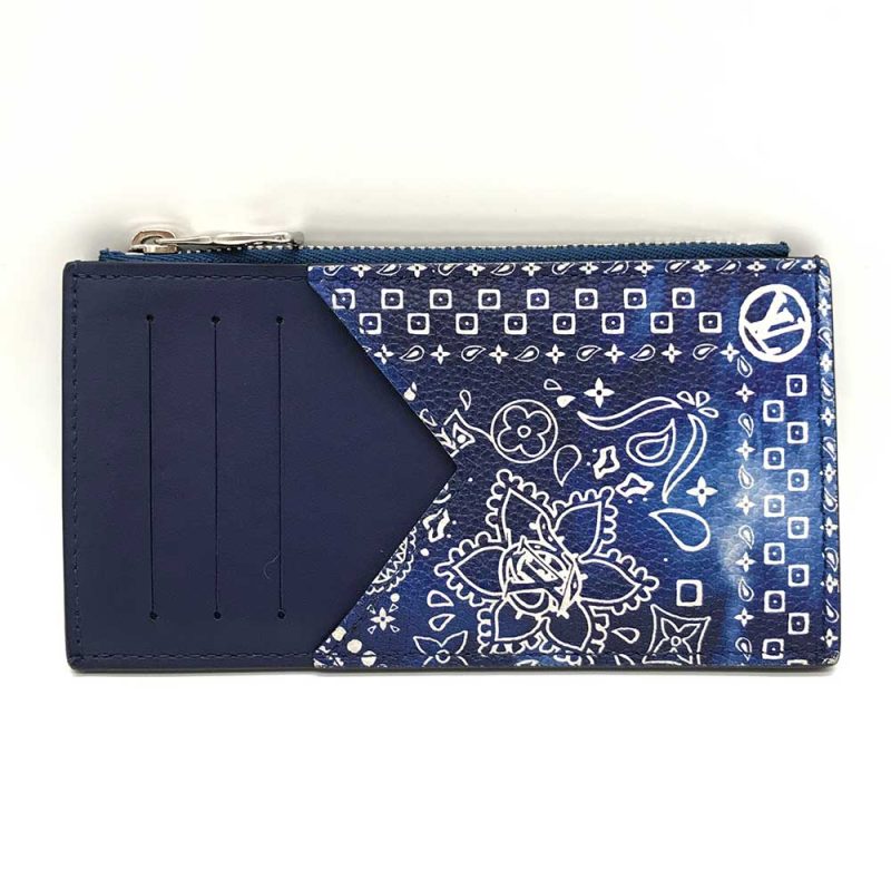 Louis Vuitton Monogram Bandana Coin Card Case M81432 - Barde