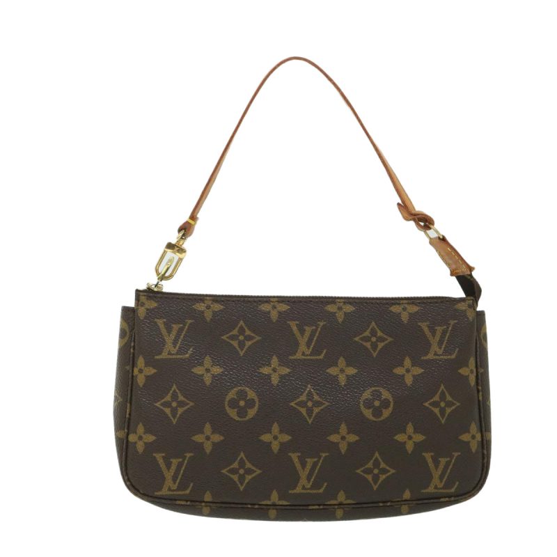 Louis Vuitton Pochette Accessoire  Canvas Clutch Bag - Barde
