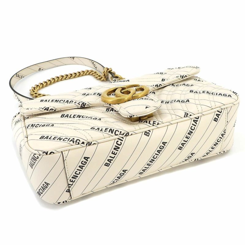 Gucci Gg Marmont  Leather Shoulder Bag () - Barde - Image 3