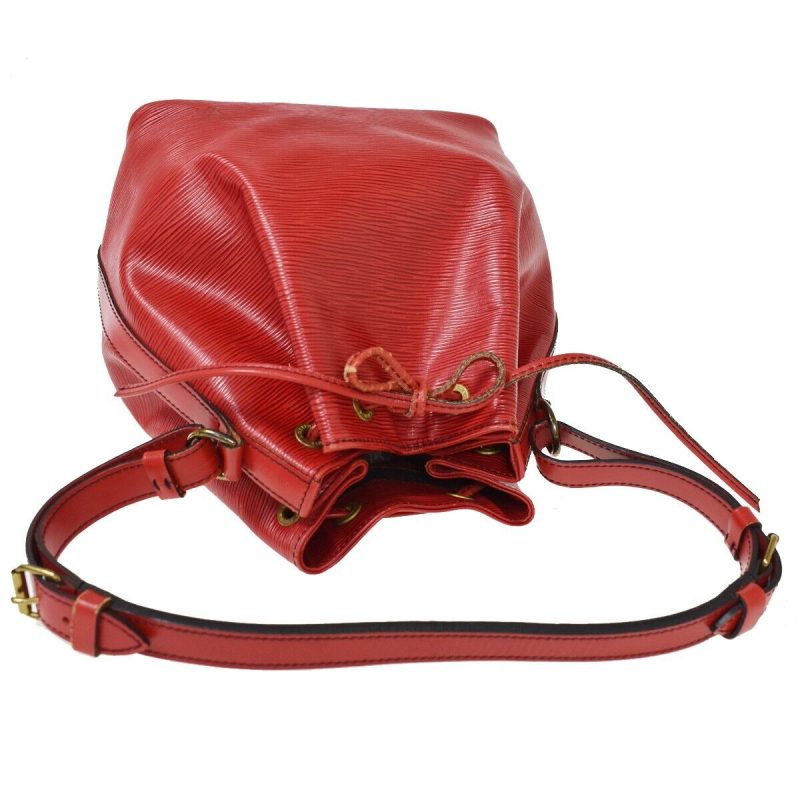 Louis Vuitton Petit Noé  Leather Shoulder Bag - Barde - Image 4