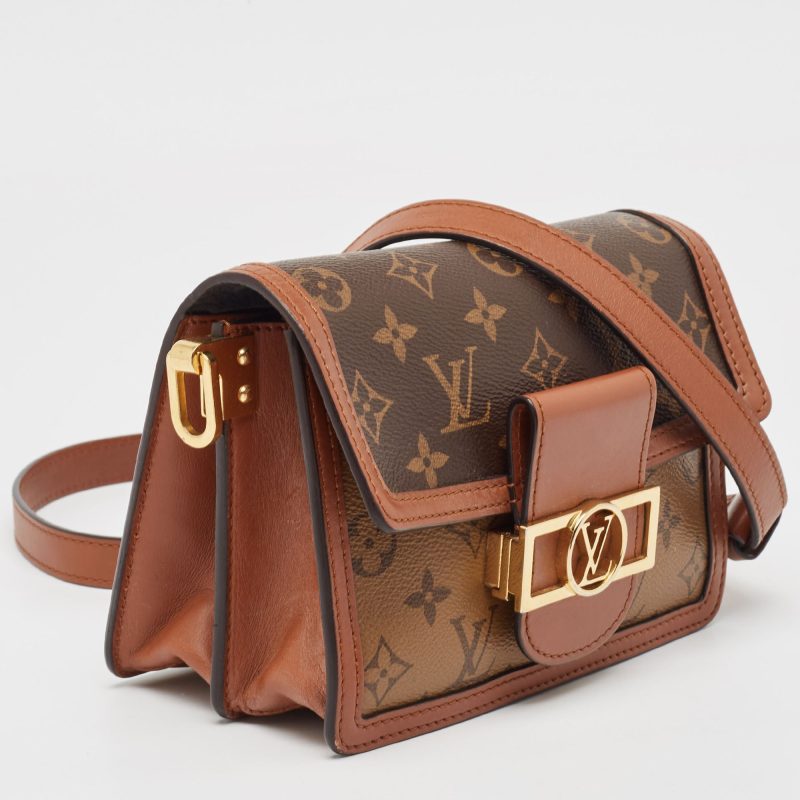 Louis Vuitton Reverse Monogram Canvas Mini Dauphine Bag - Barde - Image 2
