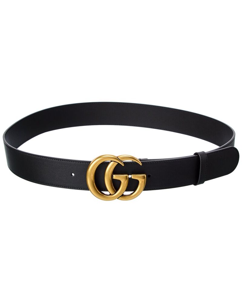 Gucci Double G Leather Belt - Barde