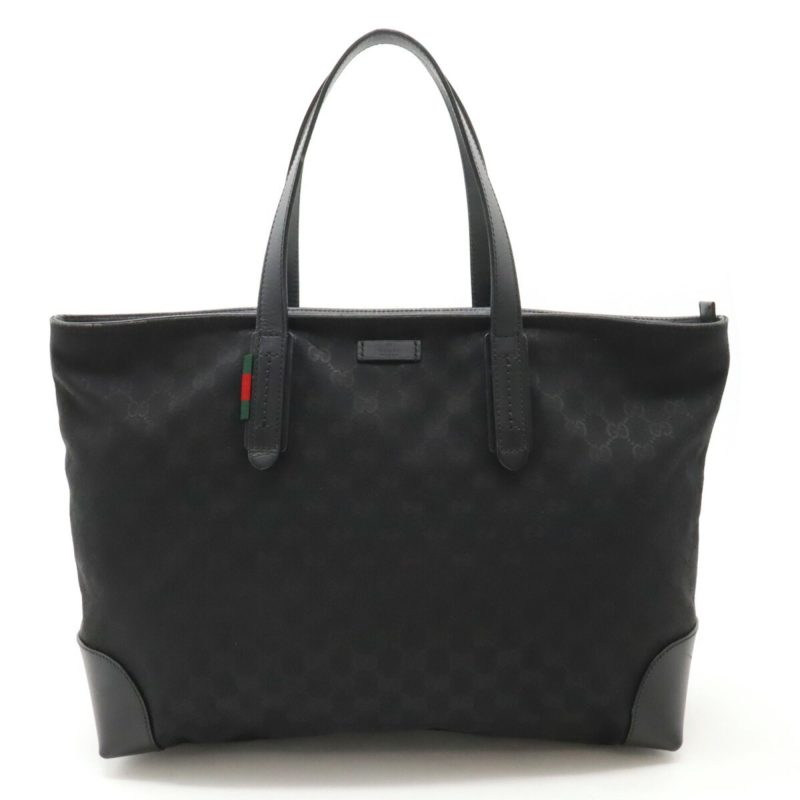 Gucci Gg Canvas  Gg Canvas Leather Shoulder Bag Tote Bag (Pre-Owned) - Barde