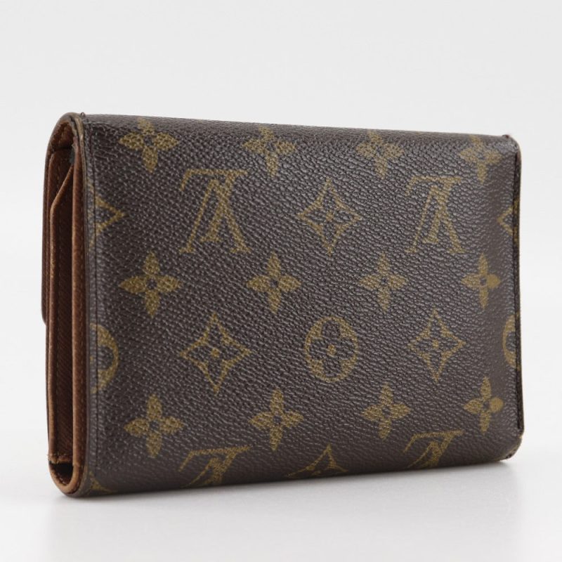 Louis Vuitton Porte Tresor Etui Papier  Canvas Wallet - Barde - Image 2