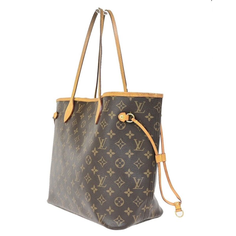 Louis Vuitton Neverfull Mm  Canvas Tote Bag - Barde - Image 3