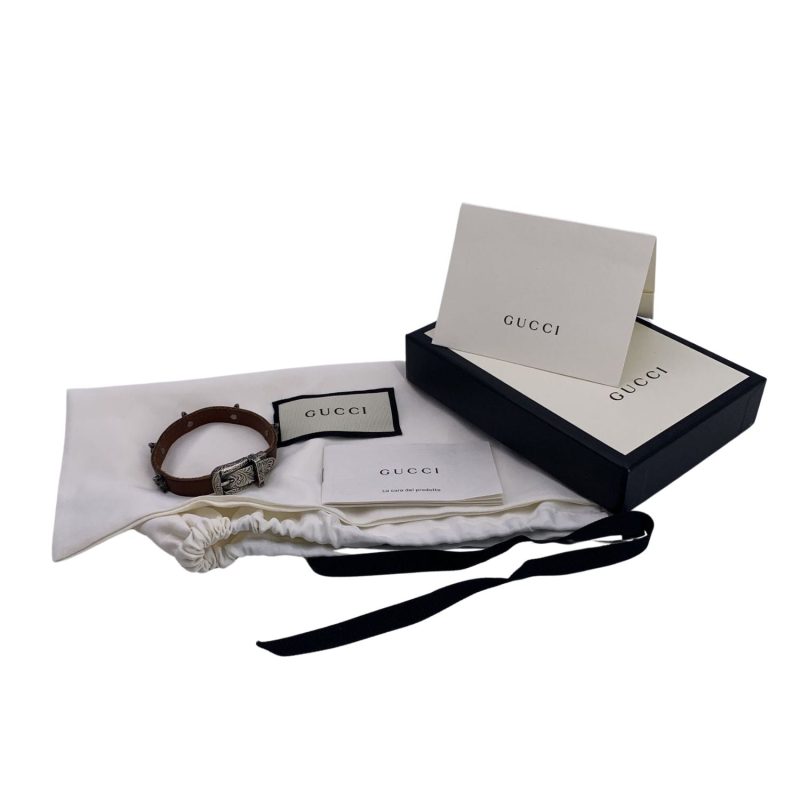 Gucci Leather Bracelet - Barde - Image 2