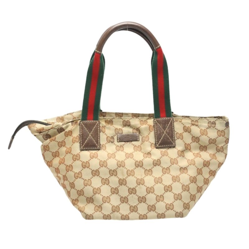Gucci Gg Canvas  Gg Canvas Handbag Tote Bag (Pre-Owned) - Barde