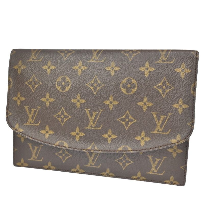 Louis Vuitton Pochette Rabat  Canvas Clutch Bag - Barde